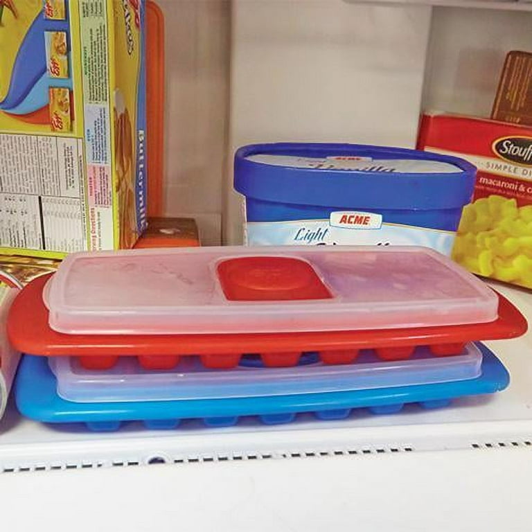 Ice Cube Tray With Cover, Durable Spill Proof Ice Cube Tray, Multipurpose Ice Cube Tray Ice Cube Tray With Cover, Durable Spill Proof Ice Cube Tray, Multipurpose Ice Cube Tray